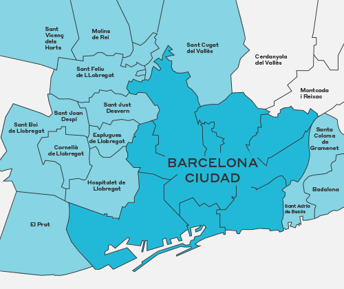 Mapa CityYa
